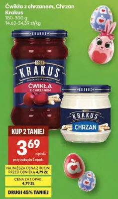 Ćwikła z chrzanem, chrzan promocja w Delikatesy Centrum