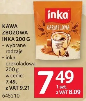 Kawa zbożowa Inka 200 g promocja w Selgros