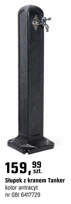 Słupek z kranem Tanker promocja w OBI
