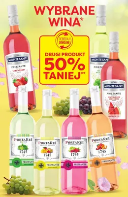 Wino Monte Santi Frizzante Watermelon Moscato promocja w POLOmarket