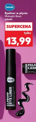 Eyeliner w płynie bevola Midnight Black promocja w Kaufland