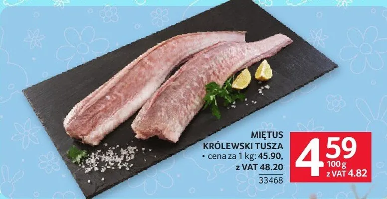 Miętuś królewski tusza promocja w Selgros