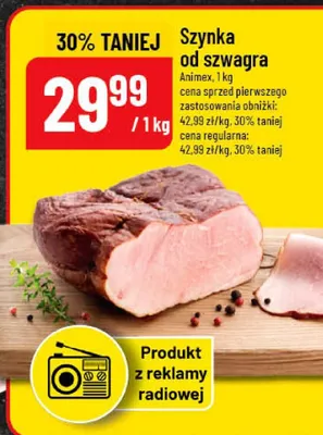Szynka od szwagra promocja w POLOmarket