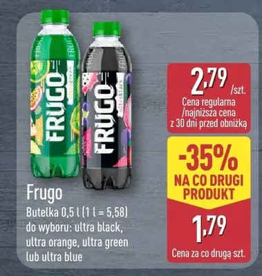 Napój ultra green promocja w Aldi