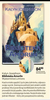 Książka Biblioteka Amorlin Kalyn Josephson promocja w Empik