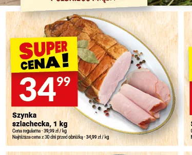 Szynka szlachecka Białecki Wędzarnia promocja w Twój Market