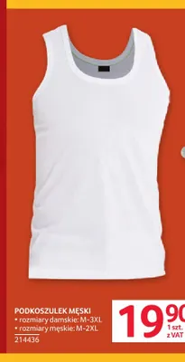 Podkoszulek męski promocja w Selgros