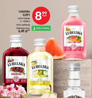 Wódka różne rodzaje promocja w Żabka