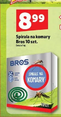 Spirala na komary Bros promocja w TOPAZ