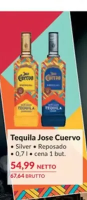 Tequila Jose Cuervo Silver promocja w Makro