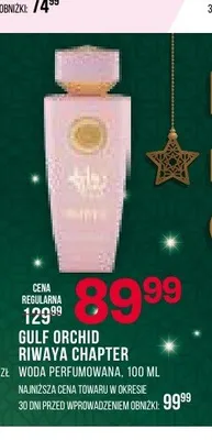 Woda perfumowana Gulf Orchid Riwaya Chapter promocja w Drogerie Natura