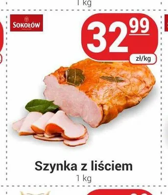 Szynka z liściem Sokołów promocja w Delikatesy Sezam