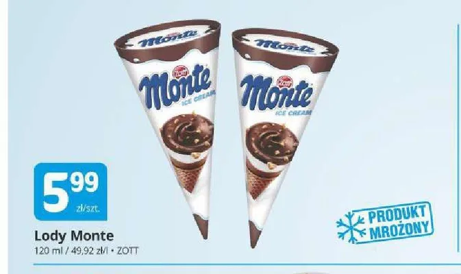 Lody Monte promocja w Marketvita