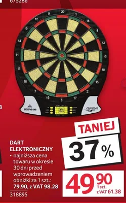 Dart elektroniczny promocja w Selgros