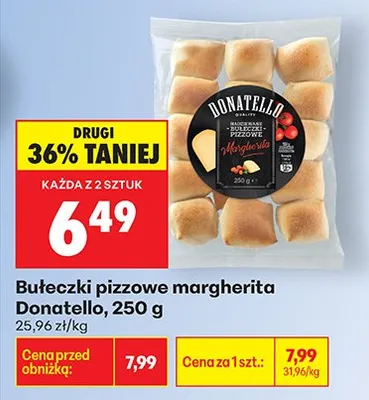 Bułeczki pizzowe margherita promocja w Biedronka