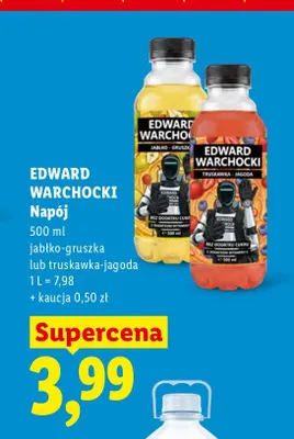 Napój jabłko-gruszka Edward Warchocki promocja w Lidl