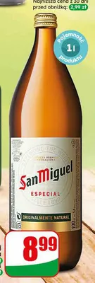 Piwo San Miguel Especial promocja w Dino