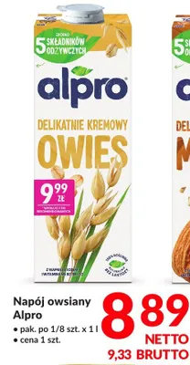 Napój owsiany Alpro promocja w Makro
