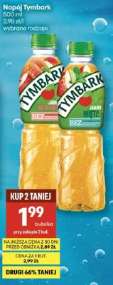 Napój Tymbark promocja w Delikatesy Centrum