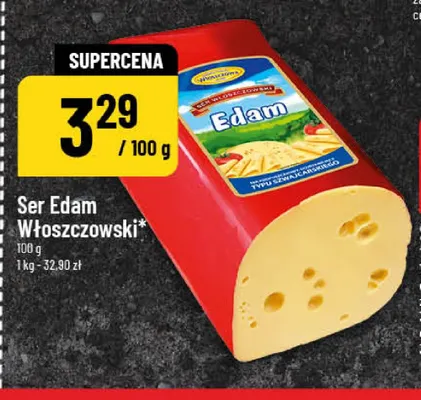 Ser Edam Włoszczowski Włoszczowa promocja w POLOmarket