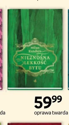 Książka Nieznośna Lekkość Bytu oprawa twarda promocja w Empik