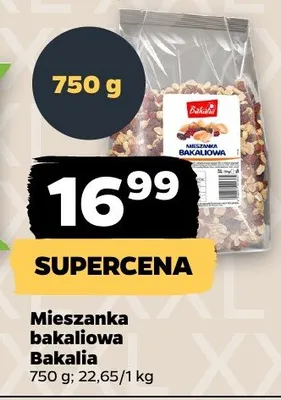 Mieszanka bakaliowa promocja w Netto