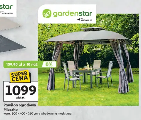 Pawilon ogrodowy Mieszko promocja w Auchan