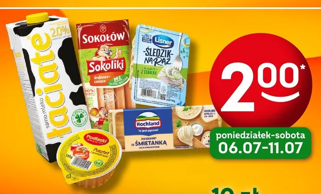 Parówki Sokoliki Sokołów promocja w Żabka