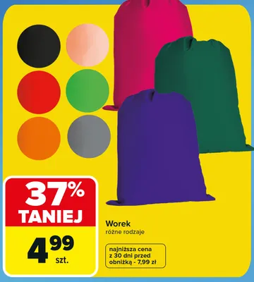 Worek promocja w Carrefour