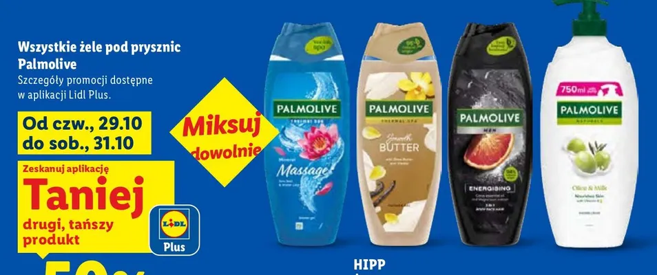Żel pod prysznic Palmolive Thermal Spa Massage promocja w Lidl
