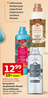 Koncentrat do płukania tkanin wybrane rodzaje promocja w Auchan