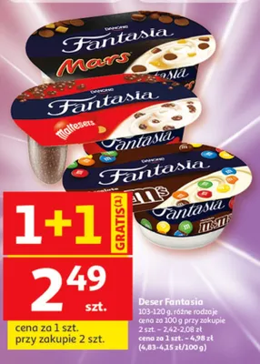 Deser Fantasia M&M's promocja w Auchan