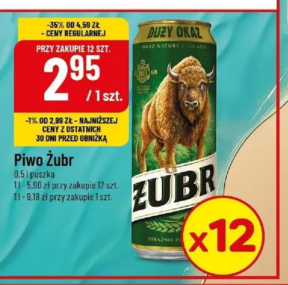 Piwo Żubr promocja w POLOmarket