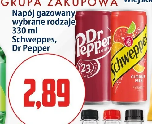 Napój gazowany Schweppes Citrus Mix promocja w Kupiec