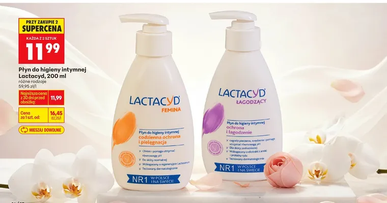 Płyn do higieny intymnej Femina promocja w Biedronka