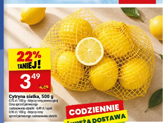 Cytryny siatka promocja w Twój Market