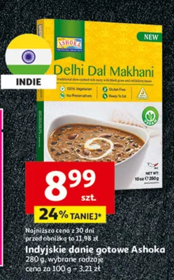 Danie gotowe Delhi Dal Makhani Ashoka promocja w Auchan