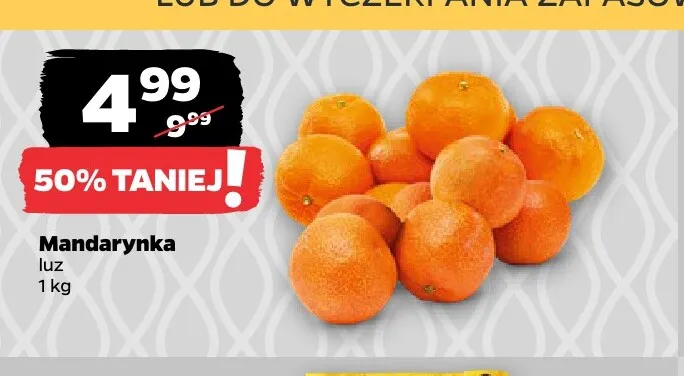 Mandarynki luzem Netto promocja w Netto
