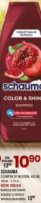 Szampon do włosów Color & Shine Schauma promocja w Drogerie Natura