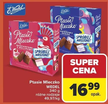 Ptasie Mleczko E.Wedel promocja w Carrefour Market