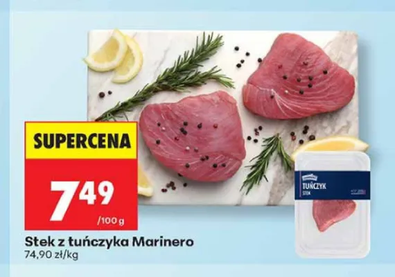 Stek z tuńczyka Marinero promocja w Biedronka