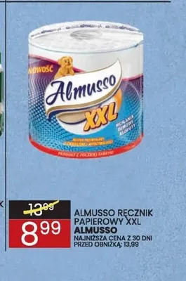 Ręcznik papierowy XXL Almusso promocja w Wafelek