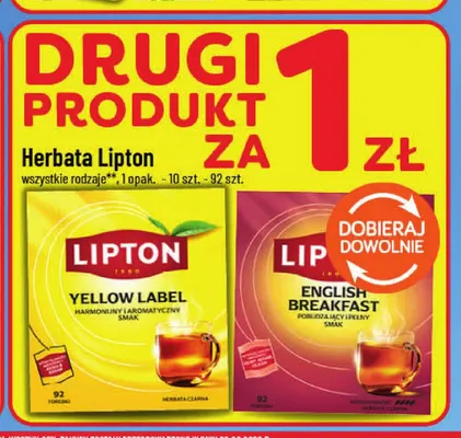 Herbata Lipton promocja w POLOmarket