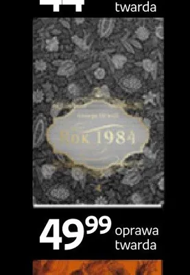 Książka Rok 1984 George Orwell oprawa twarda promocja w Empik
