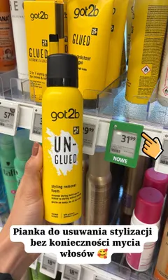 Pianka do usuwania stylizacji Got2b Un-Glued promocja w Rossmann