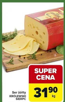 Ser królewski light Sierpc promocja w Carrefour Express