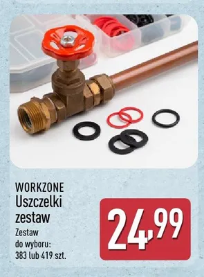 Zestaw uszczelek Workzone 419 szt. promocja w Aldi