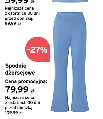 Spodnie dżersejowe promocja w Tchibo