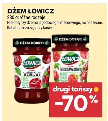 Dżem różne rodzaje promocja w Stokrotka