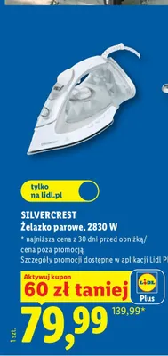 Żelazko parowe Silvercrest promocja w Lidl